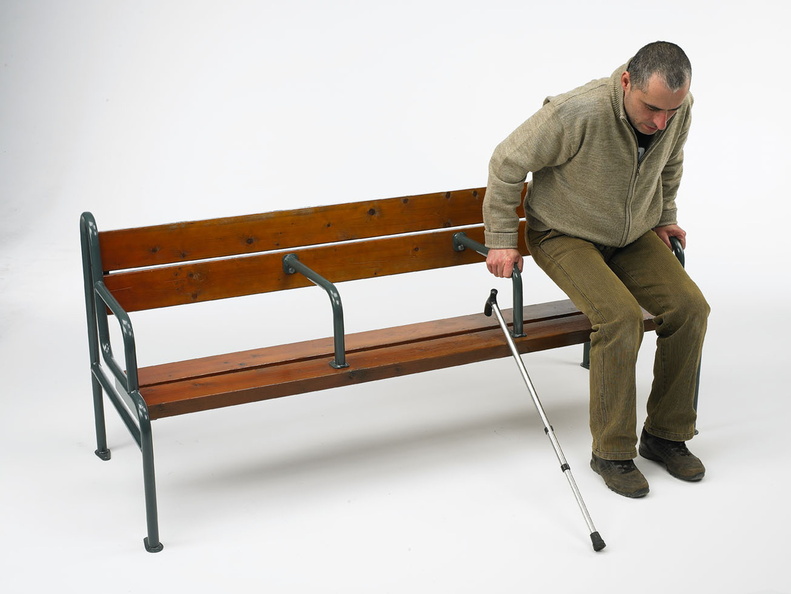 Banc acier&bois Boléro 1